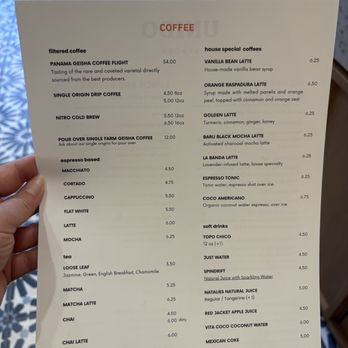Cafe Unido - Beverage Menu - Cafes Near Me - Washington, DC, District of Columbia