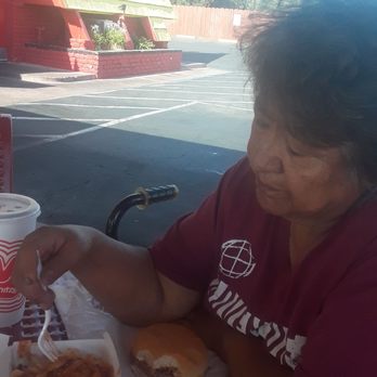 Wienerschnitzel - Having Wienerschnitzel for breakfast woth mom and daughter. - Sandwiches Near Me - Fresno, California