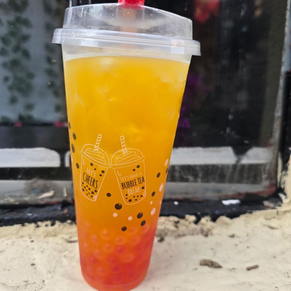 Boba Bliss - Mango Strawberry Fruit Tea - Bubble Tea Near Me - Caldwell, New Jersey Boba Bliss - Mango Strawberry Fruit Tea - Bubble Tea Near Me - Caldwell, New Jersey
