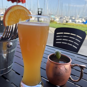 Maggie Bluffs - Blue moon and Moscow mule - Seafood Near Me - Seattle, Washington Maggie Bluffs - Blue moon and Moscow mule - Seafood Near Me - Seattle, Washington