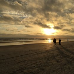 Gold Rock RV Park - New Smyrna Beach sunset.