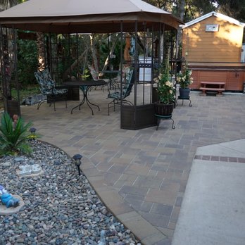 Prestige Exteriors Landscaping - a patio with a gazebo - Landscaping Near Me - Escondido, California