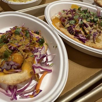 Tikka Shack Indian Grub - Paneer Butter Masala Taco & Shrimp Coconut Curry Taco - Indian Near Me - Oviedo, Florida