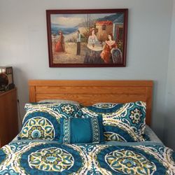 Gold Coast - Same painting but now I'm showing where it's being hanged in the guest bedroom