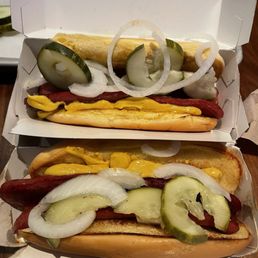 Shake Shack - All beef franks - sandwich, hot dogs, hot dog, food - Burgers Near Me - Everett, Massachusetts