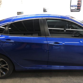 Ed's Window Tinting - Limo in the back and 35% front - Auto Detailing Near Me - Reseda, California