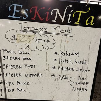 Eskinita - Filipino Near Me - San Diego, California