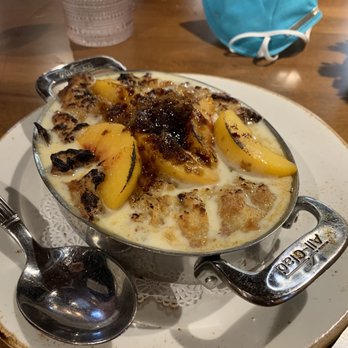 Killen's - Peach bread pudding!! - Southern Near Me - Houston, Texas Killen's - Peach bread pudding!! - Southern Near Me - Houston, Texas