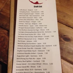 Cru Gastro Lounge - Beers