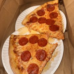 Ottos Pizza & Pasta - Pepperoni pizza --sorry I took a bite
