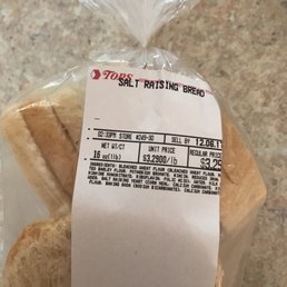 a bag of bread