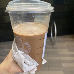 The original pour topped out below the second line: less than half the actual cup. The original pour topped out below the second line: less than half the actual cup.