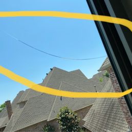 Cracked window