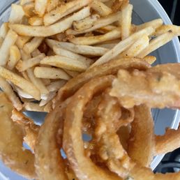 Onion Rings and Fries