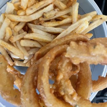 Golden Bird Chicken - Onion Rings and Fries - Chicken Wings Near Me - Los Angeles, California