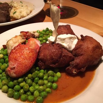 Feast - Lobster with peas and croquettes - New American Near Me - Tucson, Arizona