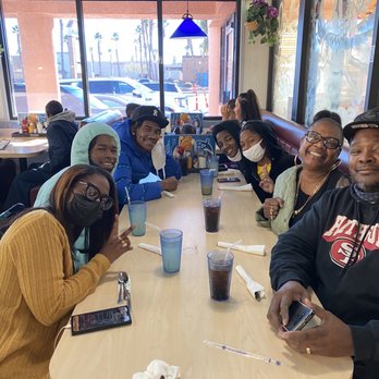 The Blue Skillet - Mii family waiting on our food, took at least 45 minutes - Breakfast & Brunch Near Me - Las Vegas, Nevada The Blue Skillet - Mii family waiting on our food, took at least 45 minutes - Breakfast & Brunch Near Me - Las Vegas, Nevada