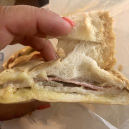 Where's the meat on this "Cuban sandwich"??? Where's the meat on this "Cuban sandwich"???