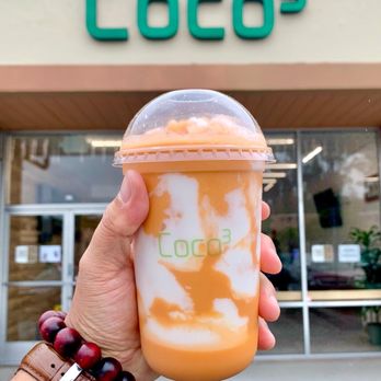 Coco3 - Their awesome Thai brûlée and storefront - Bubble Tea Near Me - South San Francisco, California