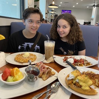 Broken Yolk Cafe - The brunch spread. - Breakfast & Brunch Near Me - La Quinta, California