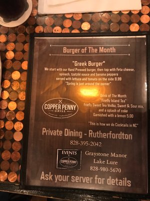 Menu photo 8 Copper Penny Grill - Forest City Forest City, NC