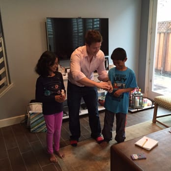 Rory Wheeler - Kids participating in Rory's trick - Magicians Near Me Rory Wheeler - Kids participating in Rory's trick - Magicians Near Me