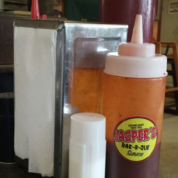 Jasper's Bar-B-Q - BBQ sauce is sweet, with a peppery tangy bite. - Barbeque Near Me - Waco, Texas