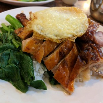 M Kee - Two Meats and Pan-Fried Egg on Rice. Cha Sui Pork and Duck - Chinese Near Me - Philadelphia, Pennsylvania M Kee - Two Meats and Pan-Fried Egg on Rice. Cha Sui Pork and Duck - Chinese Near Me - Philadelphia, Pennsylvania
