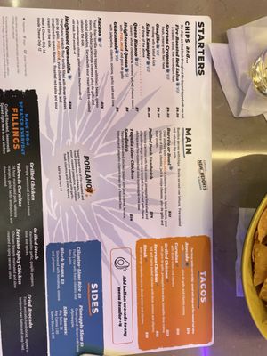 Menu photo 1 New Heights Cantina Nashville, TN
