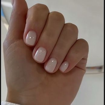 D'Or Nails & Spa - This is the main picture of what I wanted done to my nails! No lumps no bumps. And shiny. - Nail Salons Near Me - Irving, Texas