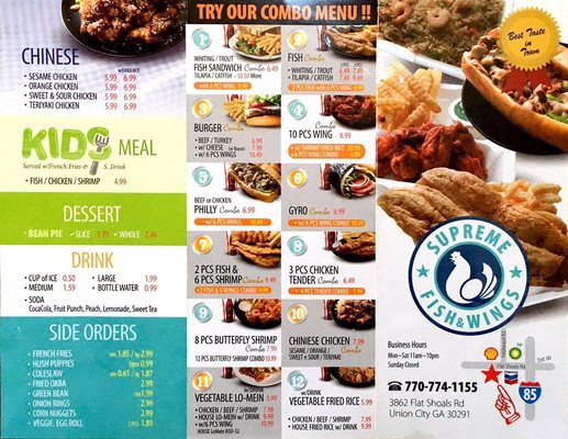 Menu photo 8 Kings Fish and Wings Union City, GA Menu photo 8 Kings Fish and Wings Union City, GA