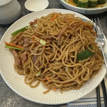 Prince Dumpling - Shanghai shredded meat Fried Noodles - Dim Sum Near Me - Rosemead, California