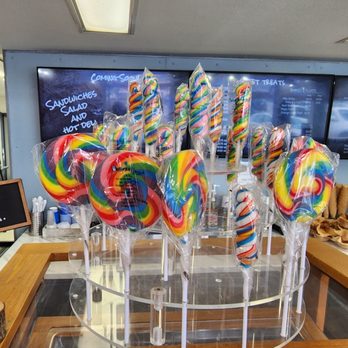 The Local Scoop - a display of lollipops - Ice Cream & Frozen Yogurt Near Me - Newport, Oregon