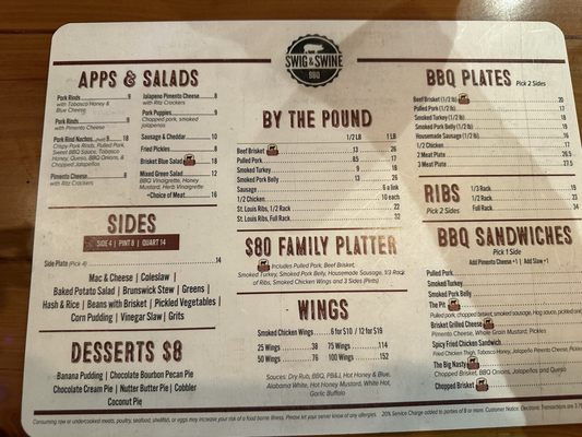 Menu photo 5 Swig & Swine Charleston, SC Menu photo 5 Swig & Swine Charleston, SC