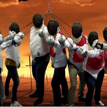 PDX Fencing - Team building for groups from all walks of life, get inspired!  Intel's litho group was inspired make this firey photo! - Fencing Clubs Near Me - Beaverton, Oregon