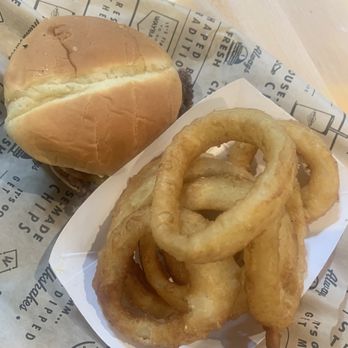 Wayback Burgers - RODEO BURGER ONION RINGS - American Near Me - Woodbridge, Virginia