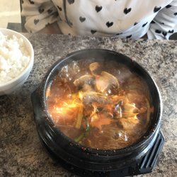 Kimbaek Restaurant - Beef bone soup
