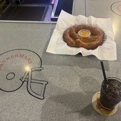 Bannerman's Sports Grill - Jaeger And The Giant Pretzel