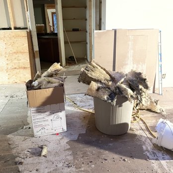 Taylor Heating & Air Conditioning - garbage strewn in center of jobsite. 2 large, lined and empty garbage cans were left for them, but they did this instead - Heating & Air Conditioning/HVAC Near Me - Puyallup, Washington Taylor Heating & Air Conditioning - garbage strewn in center of jobsite. 2 large, lined and empty garbage cans were left for them, but they did this instead - Heating & Air Conditioning/HVAC Near Me - Puyallup, Washington