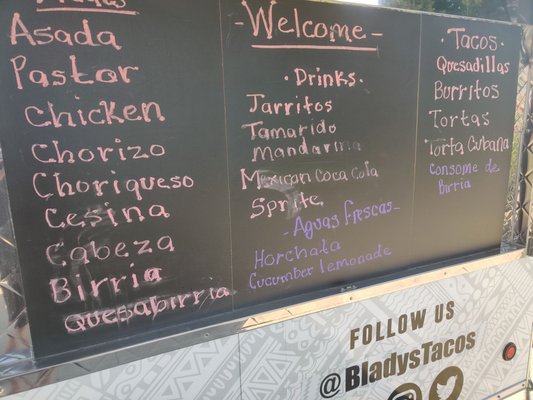 Menu photo 7 Blady’s Tacos Huntington Beach, CA Menu photo 7 Blady’s Tacos Huntington Beach, CA
