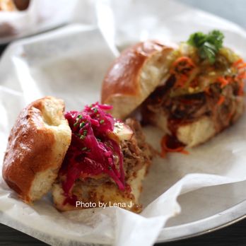 The Colorado Room - Rhine Pork Slider ($5.25) and Pork Banh-Mi Slider ($5.25) - Music Venues Near Me - Fort Collins, Colorado The Colorado Room - Rhine Pork Slider ($5.25) and Pork Banh-Mi Slider ($5.25) - Music Venues Near Me - Fort Collins, Colorado