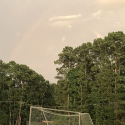 Forest Glen Camps & Retreats - A rainbow over the soccer field
