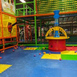 Funtastic Playtorium - Air cannon area.