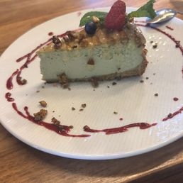 Pistachio cheesecake Pistachio cheesecake