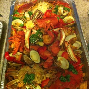 Don Carlin - Seafood Paella for four. - Cuban Near Me - Sunrise, Florida Don Carlin - Seafood Paella for four. - Cuban Near Me - Sunrise, Florida