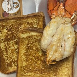 French Toast Cobbler Cafe - Lobster French Toast!