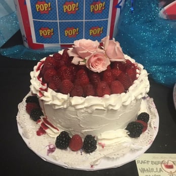 Kake Kreations - My very own raspberry layered cake with gourmet raspberry filling from Kake Kreations. - Candy Stores Near Me - Canoga Park, California