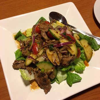 Thai Diner - Beef salad. Needs more lime juice - Thai Near Me - Mobile, Alabama Thai Diner - Beef salad. Needs more lime juice - Thai Near Me - Mobile, Alabama