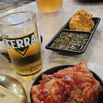 Ribs & Co - Nothing like a pitcher of kirin during the cooking process - Korean Near Me - La Mirada, California Ribs & Co - Nothing like a pitcher of kirin during the cooking process - Korean Near Me - La Mirada, California