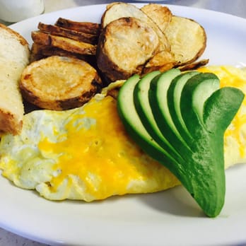 Chomper Cafe - B.Y.O Omelet with bacon and avocado served with Chomper fries. - Cafes Near Me - Hayden, Idaho Chomper Cafe - B.Y.O Omelet with bacon and avocado served with Chomper fries. - Cafes Near Me - Hayden, Idaho